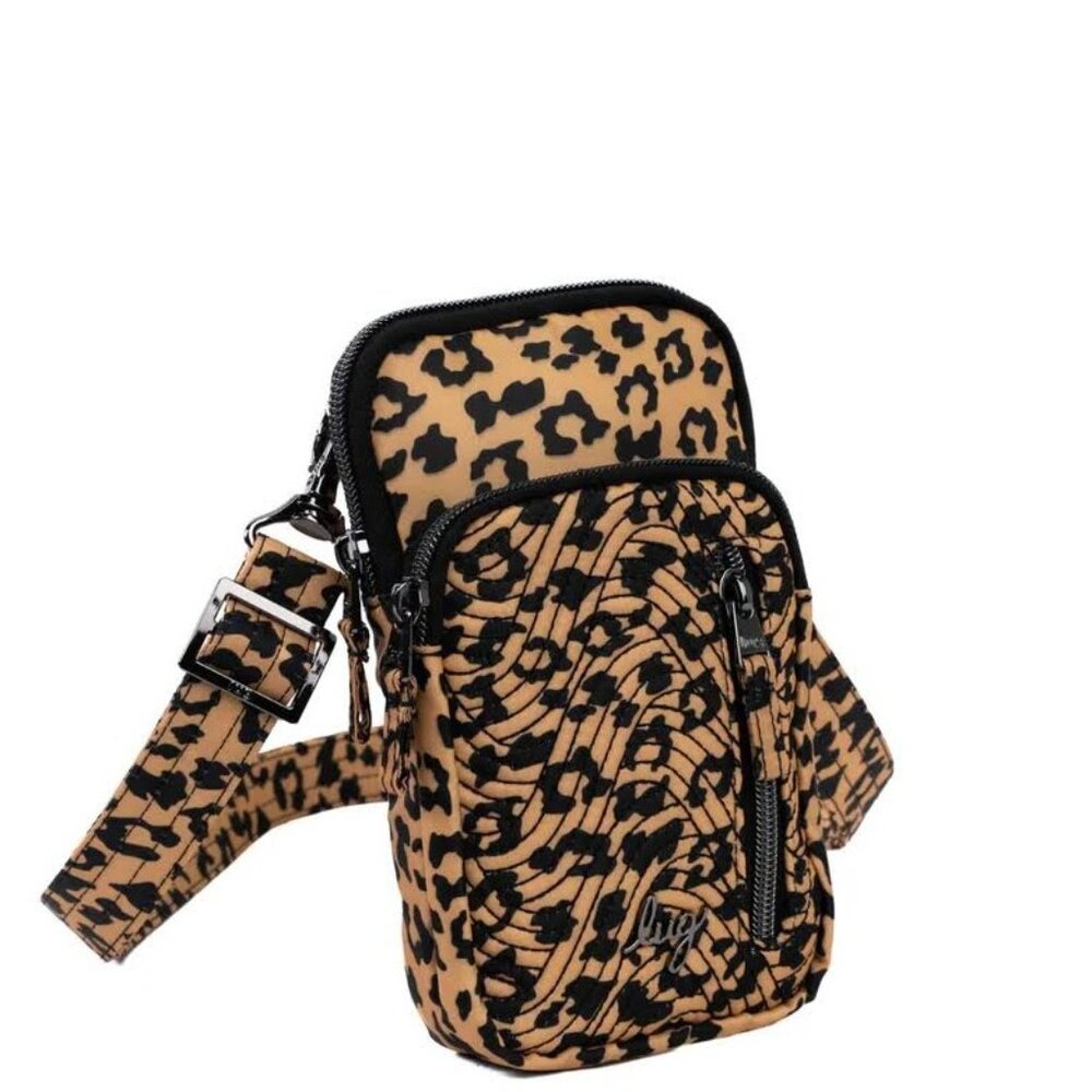 Lug Pitter Patter Crossbody Bag Spotted Leopard - Animal Print - Picture 2 of 11
